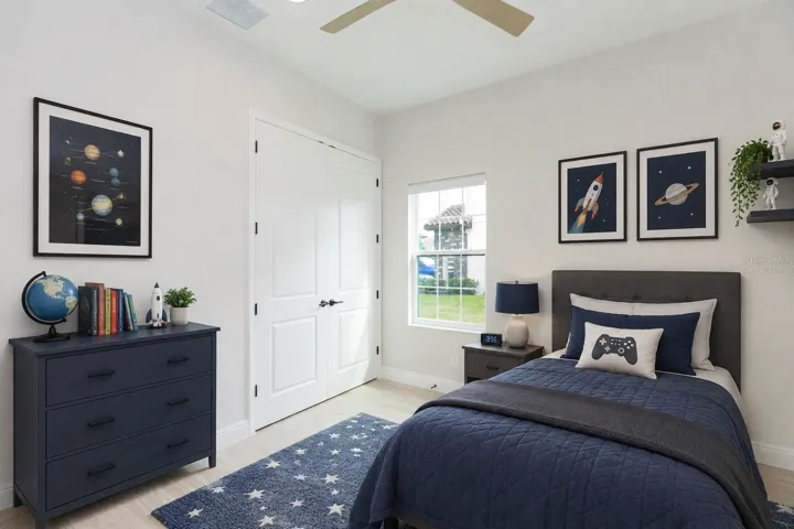 Virtually Staged Bedroom 3