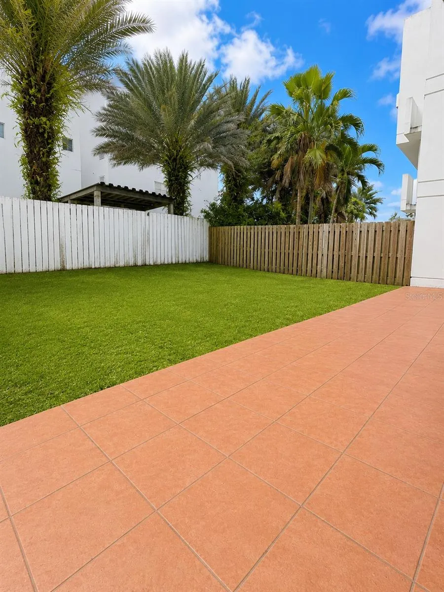 private patio