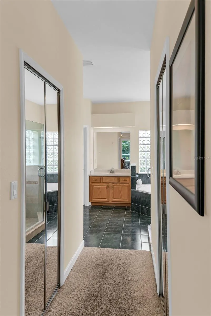 Owner's Suite Hallway To Bath &amp; Closets