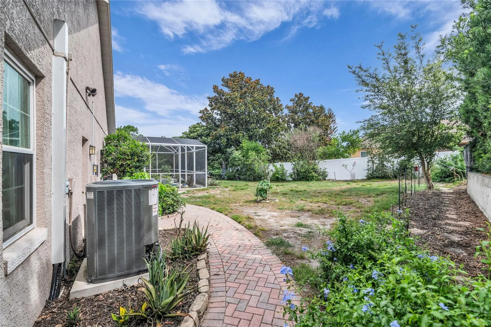 Walkway To Backyard