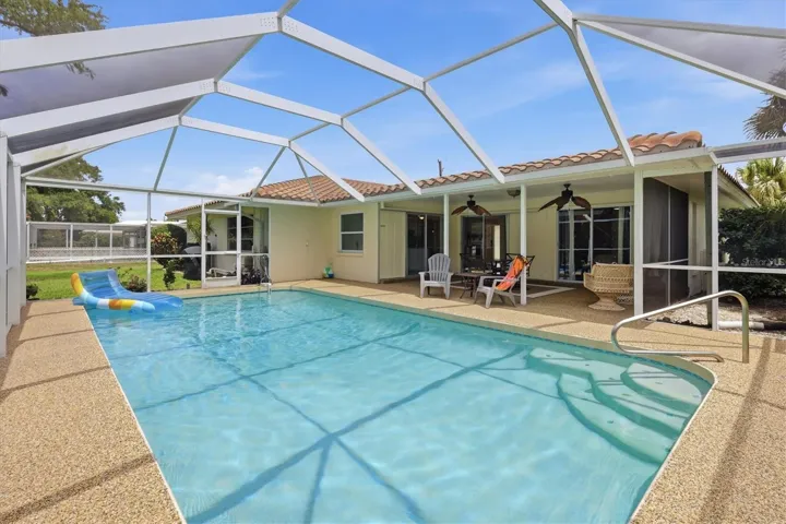 Large heated pool!
