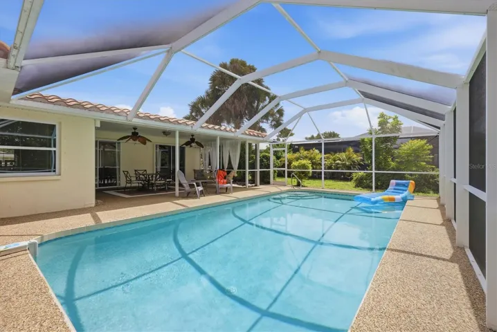 Large heated pool!