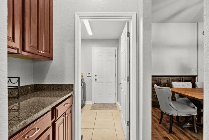 Laundry to Garage