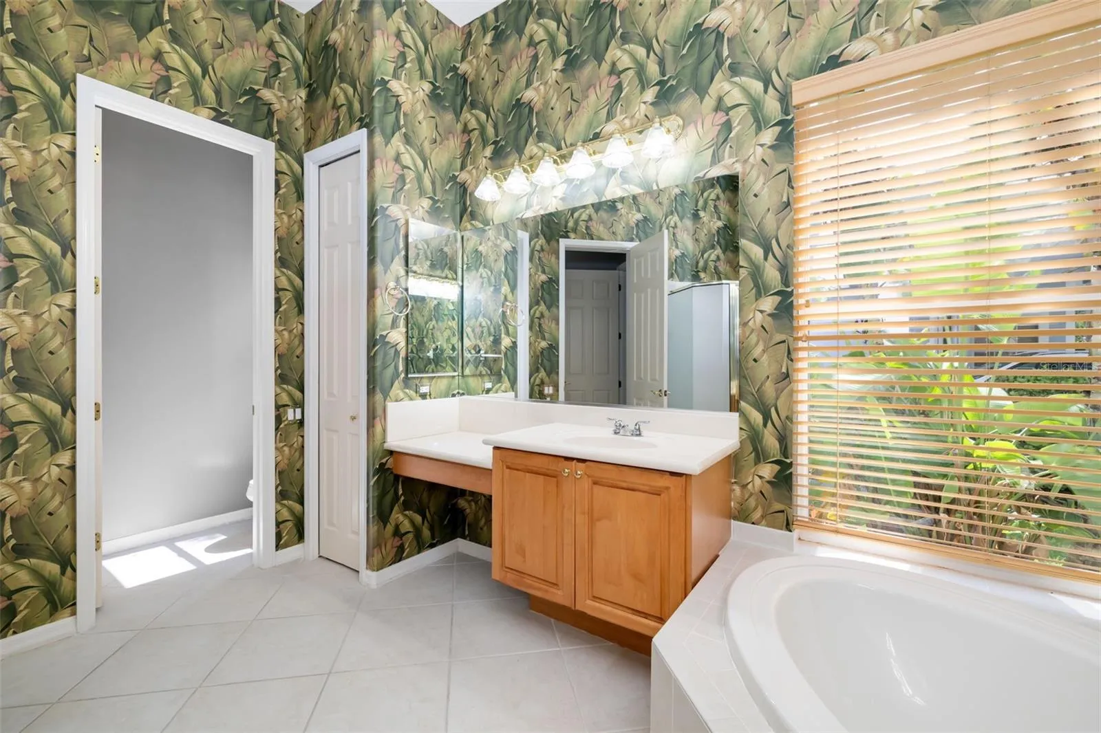 Primary suite, ensuite bathroom, double vanity garden tub, with walk in shower