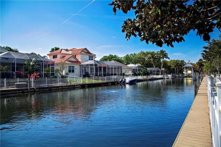 Fresh-water canal boat dock with electric right out your back yard with access to the Manatee River and direct access to Gulf of Mexico.