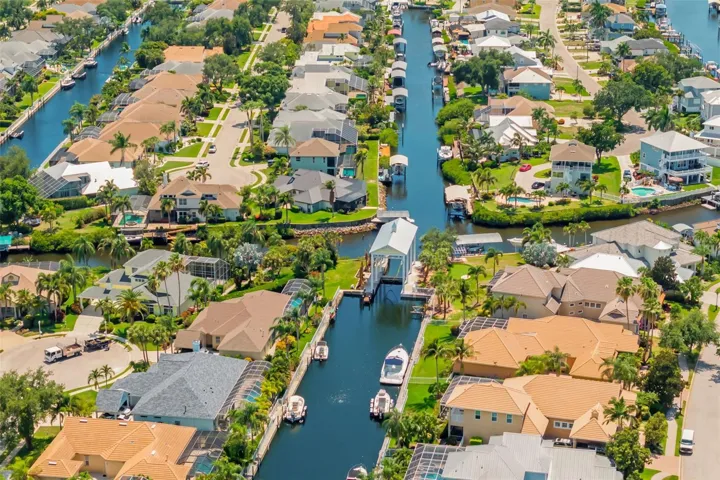 4770 Mainsail Drive, Bradenton, FL 34208 Freshwater canal with boat lift leading out to the Manatee River