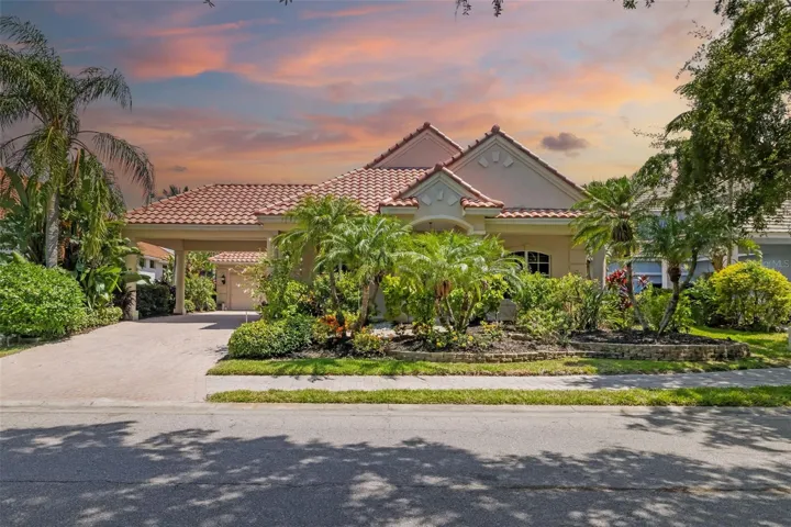 4770 Mainsail Drive, Bradenton, FL 34208 located in the gated waterfront boating community of Harbour Walk at The Inlets. Private dock, canal front home.