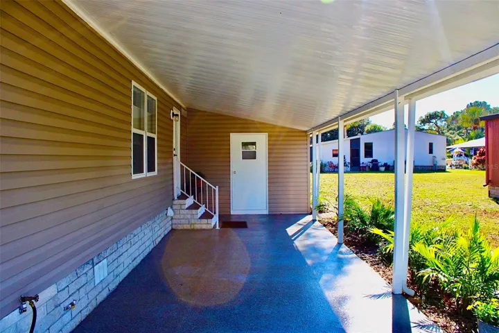 Covered Carport Parking