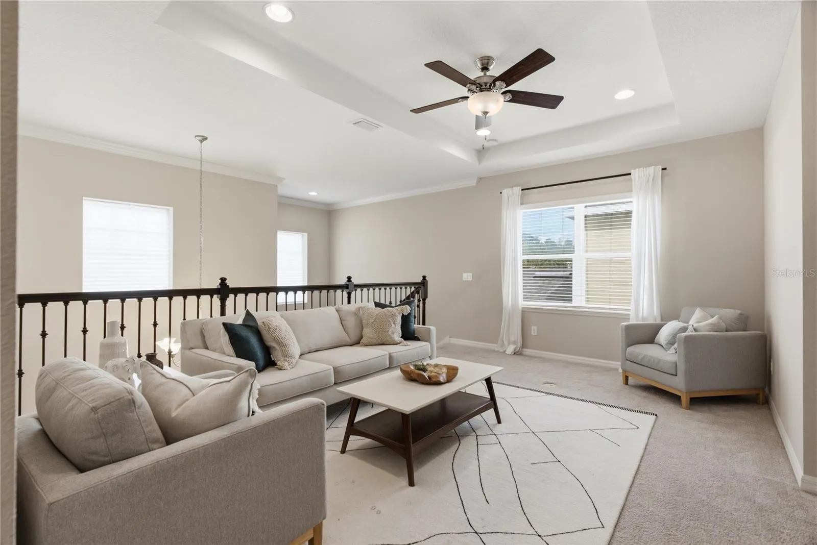 Upper level loft