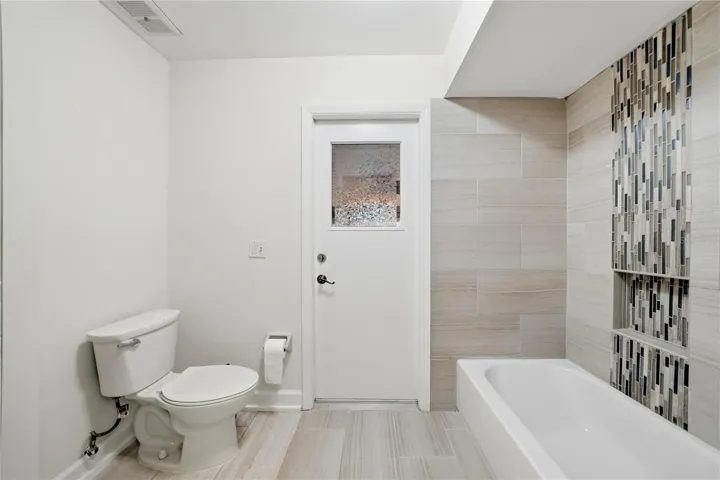Secondary bathroom