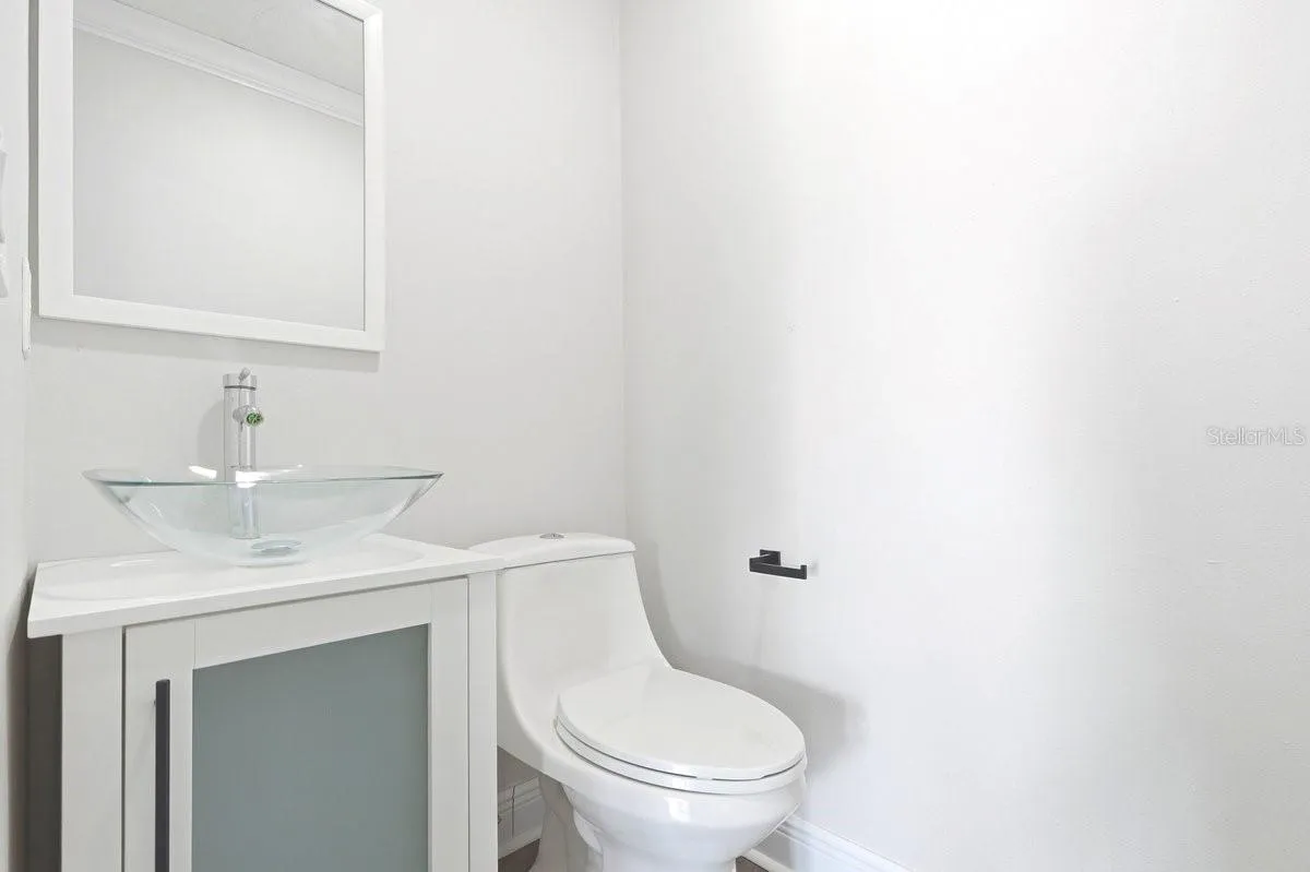 HALF BATH OFF MAIN LIVING AREA