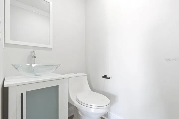 HALF BATH OFF MAIN LIVING AREA