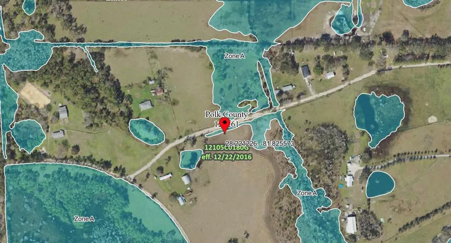 Flood map