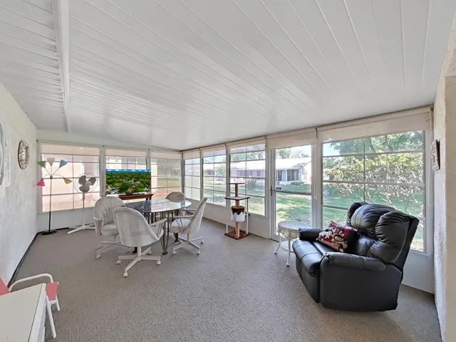 Enclosed patio