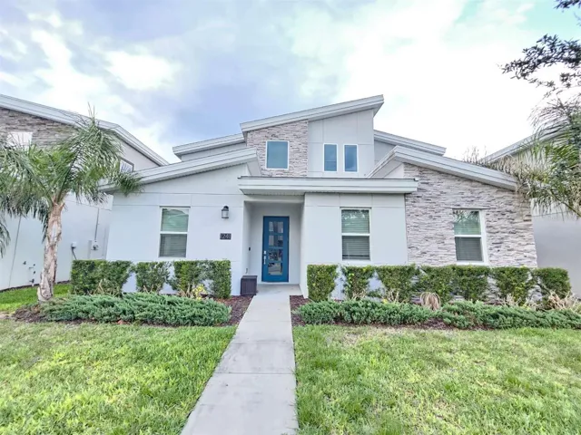 front view of the house