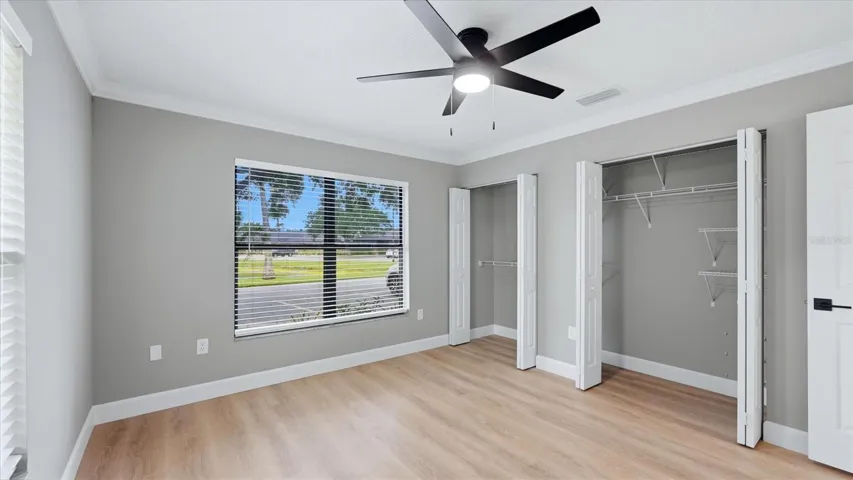 2nd bedroom and double closet