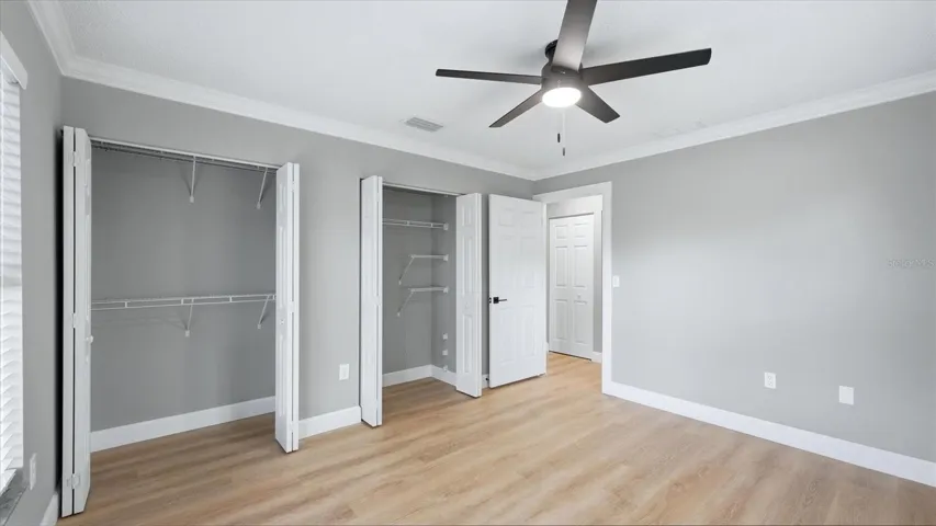 2nd bedroom and double closet