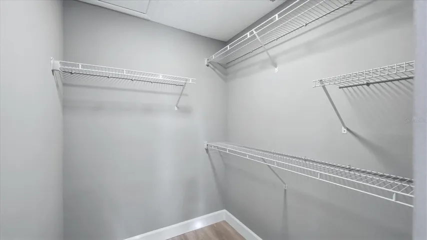 Primary walk-in closet