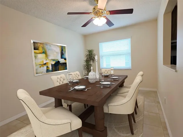 Dining Room Virtually Staged