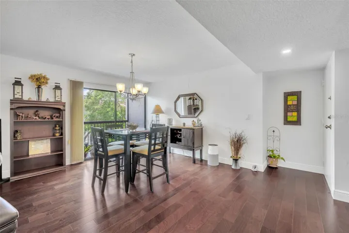 Dining Area off of 1 of 3 Balconies