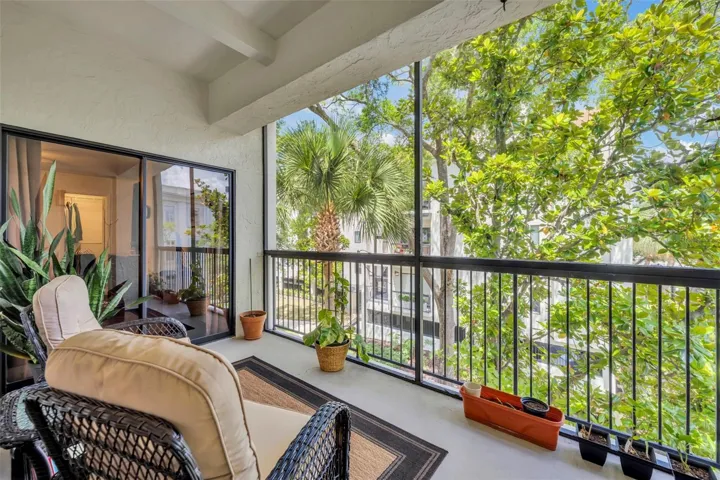 Screened Patio Over Looking Yard
