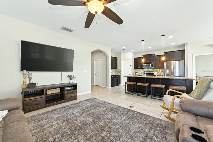Open living area.
