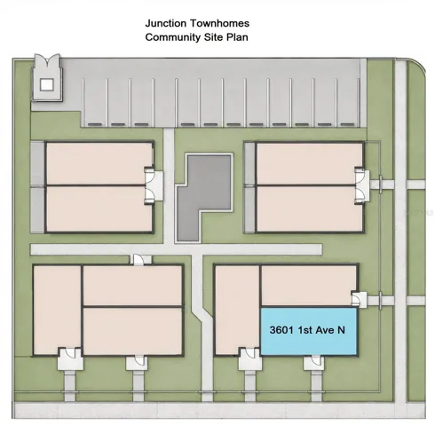 Location of home in community