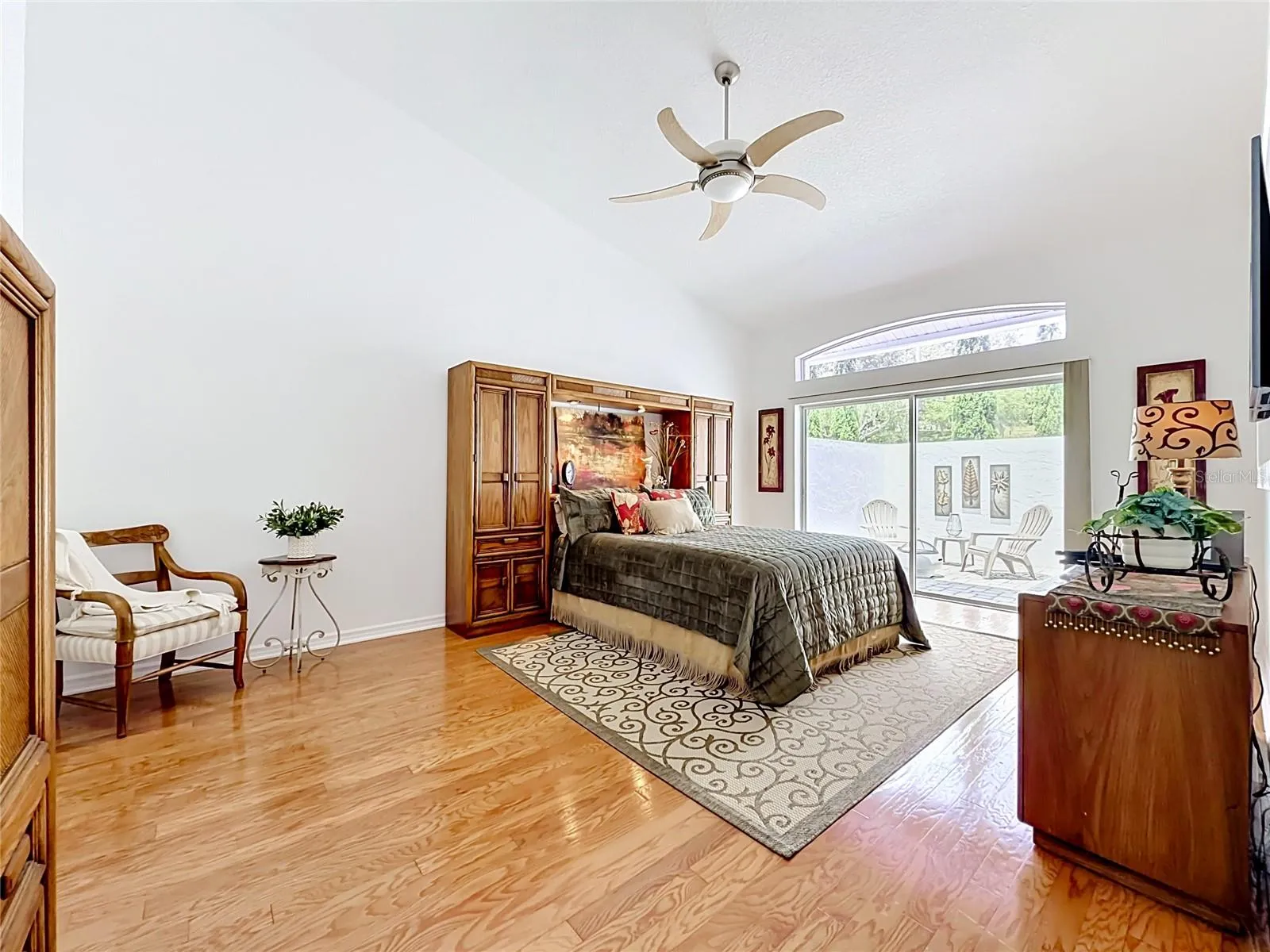 Primary Bedroom with private sunroom