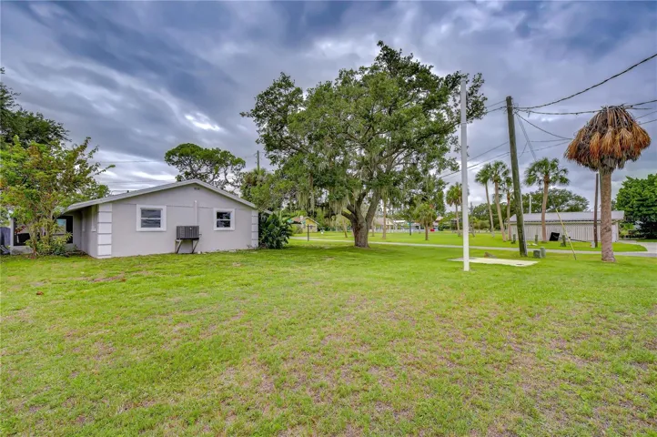 Generous backyard space perfect for entertaining or relaxing.
