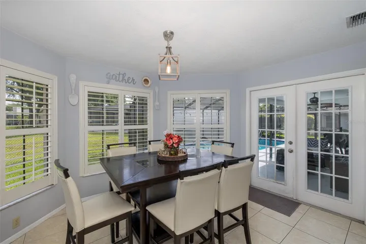 Dining area
