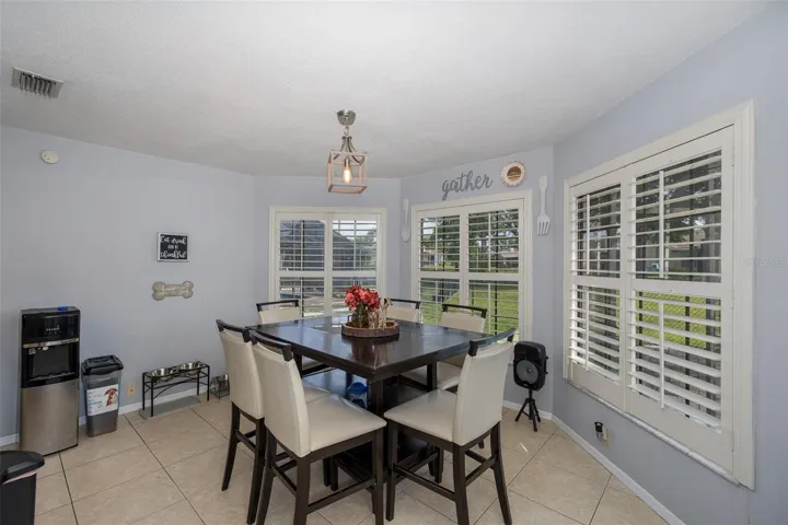 Dining area