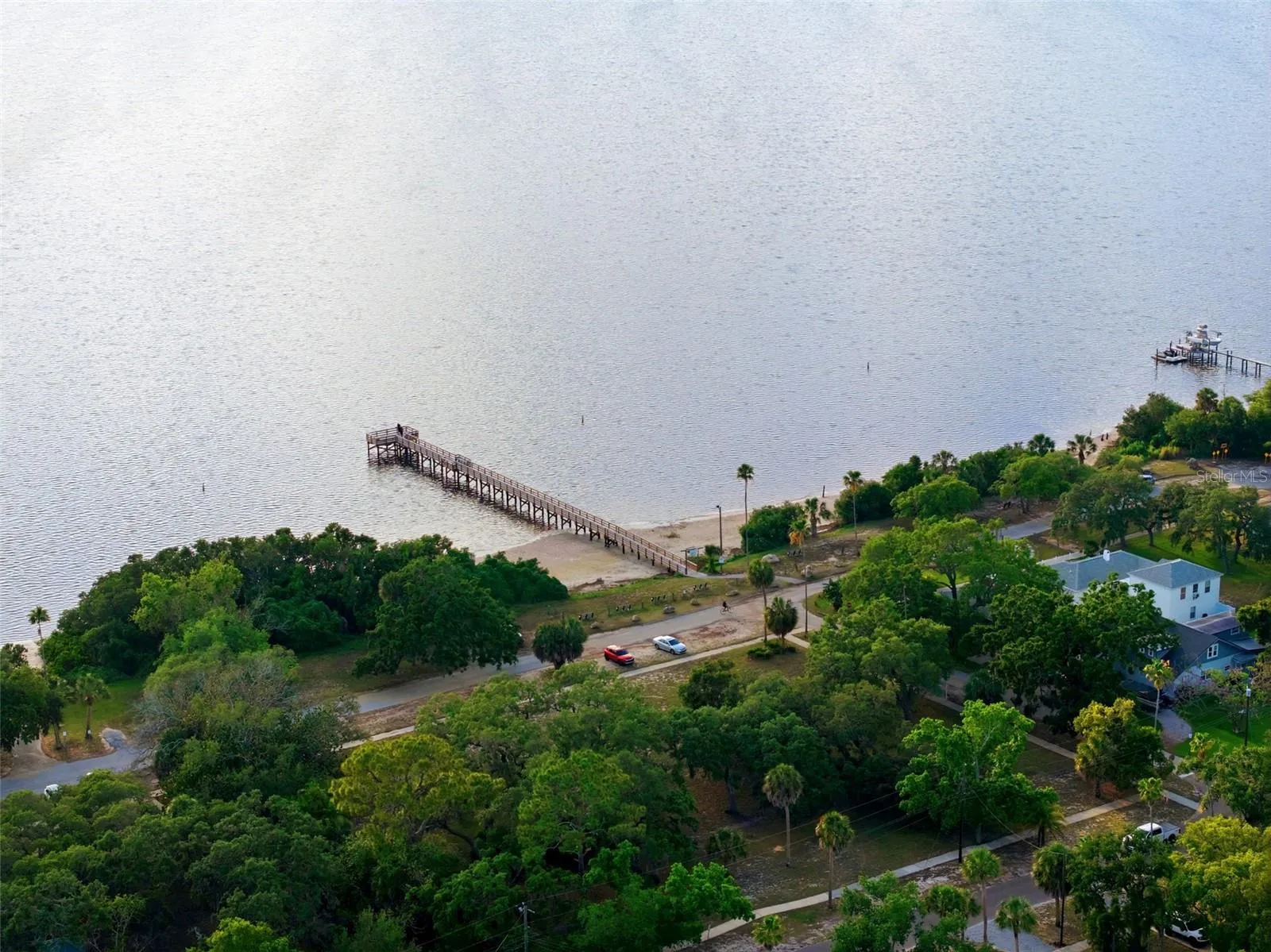 Crystal Beach park and pier