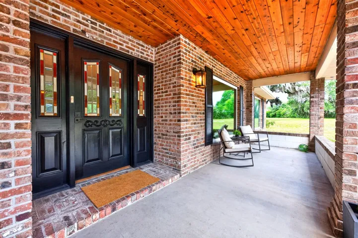 Enjoy a covered front porch entry.