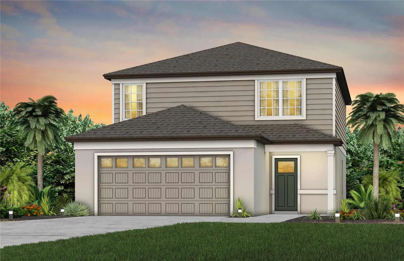 Exterior Rendering, Elevation FM1