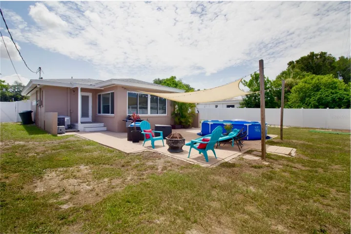 Large Fenced Backyard Images for a Pool incl.