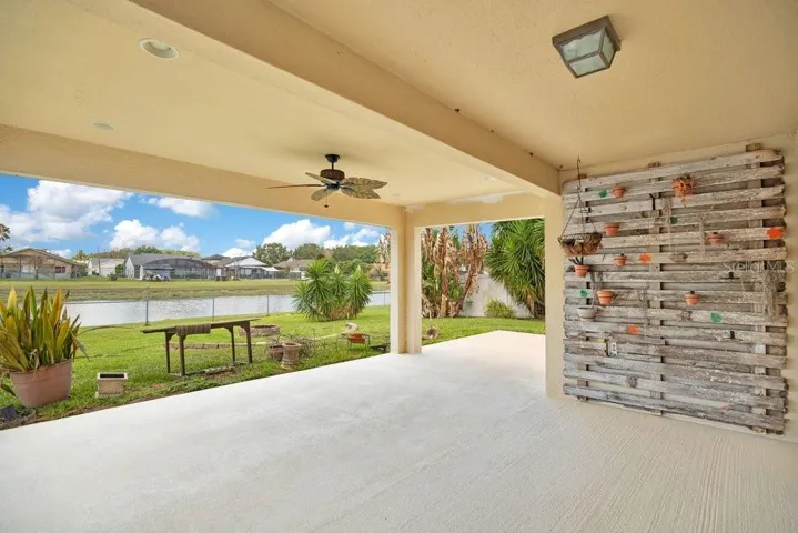 Covered Back Porch
