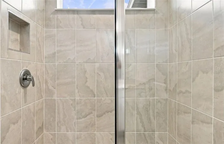 Owner's Walk-in Shower