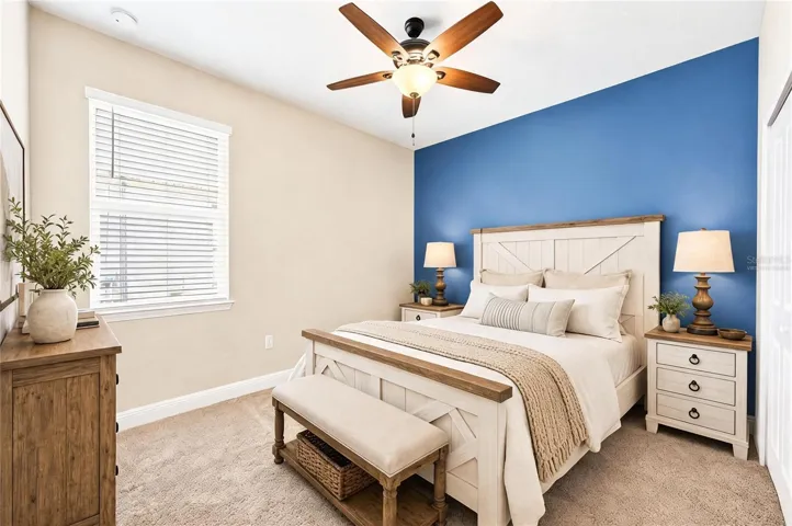 Third Bedroom. Virtually Staged.
