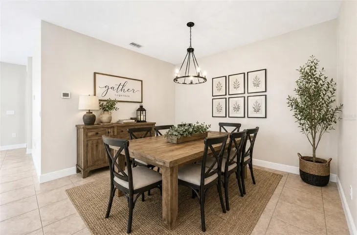 Dining Area. Virtually Staged.