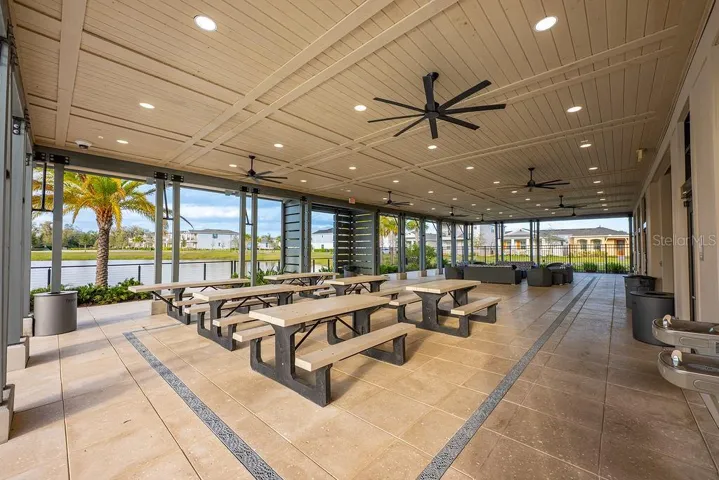 Poolside Seating.