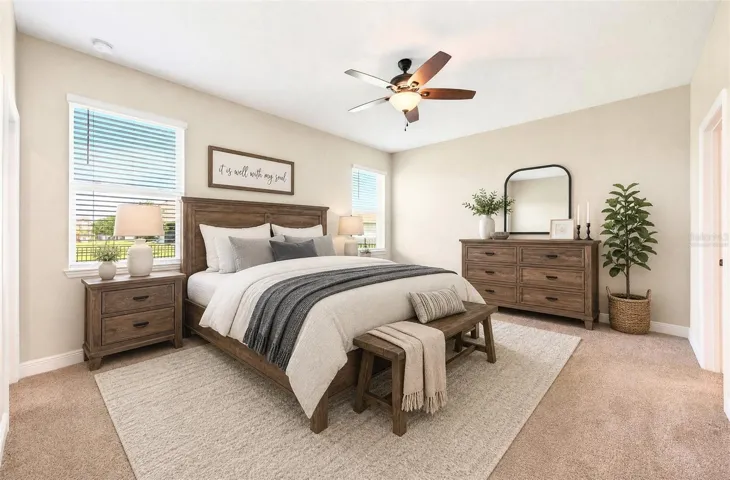 Primary Suite. Virtually Staged.