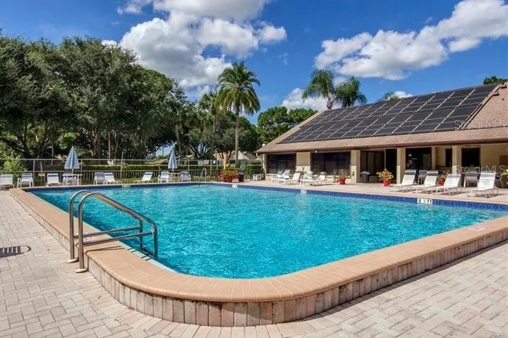 Solar Heated Pool