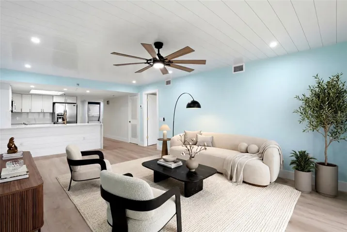 LIVING ROOM - VIRTUALLY STAGED