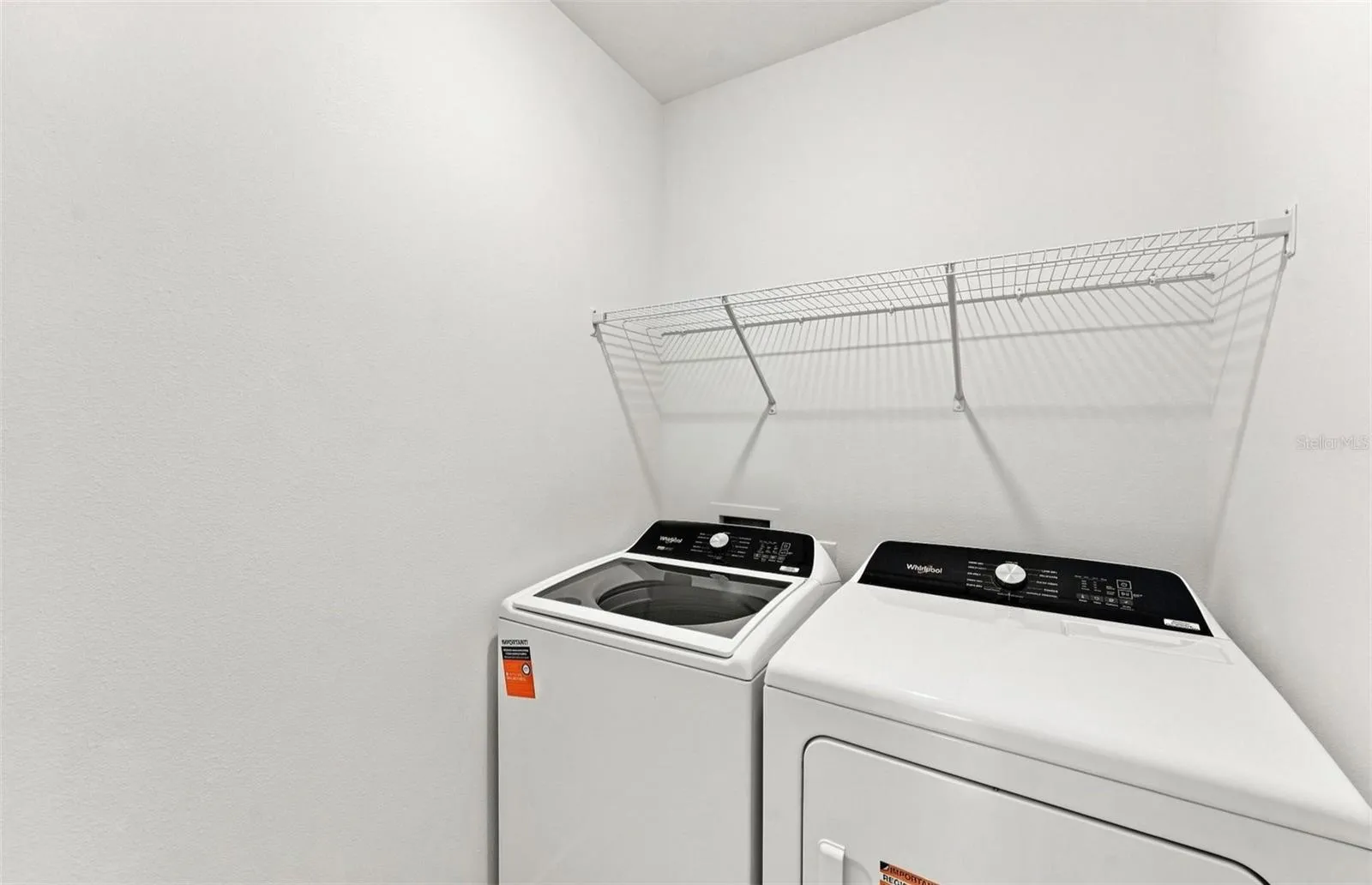 Laundry Room w/Whirpool Washer & Dryer