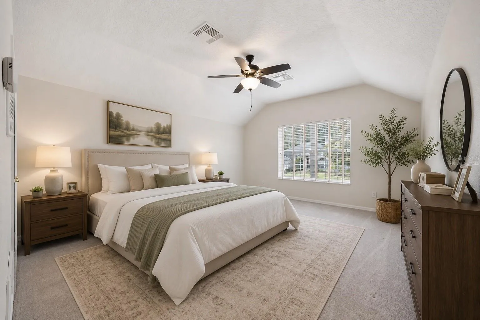 Virtually Staged- Bedroom 4/Loft