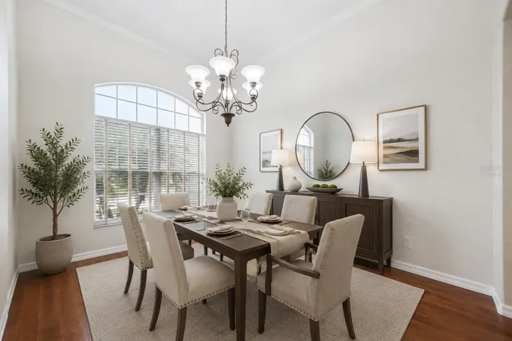 Virtually Staged- Formal Dining Room