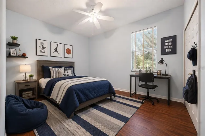 Virtually Staged Bedroom 2