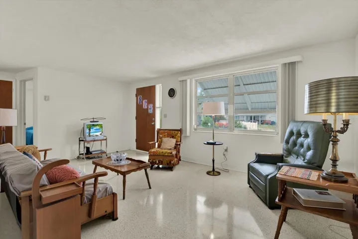 Living room front door