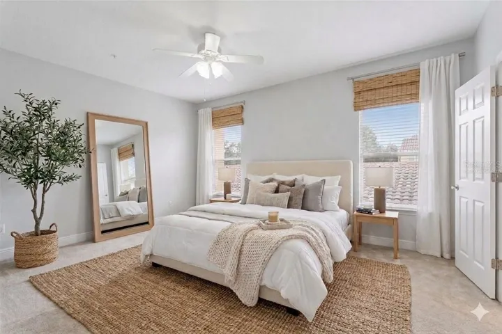 Primary Bedroom, Virtually Staged