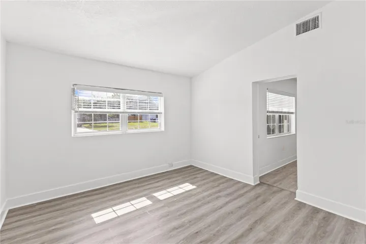 Window view in Fourth Bedroom